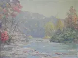 Adam Lehr, - Landscape in Fall-
