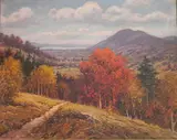 William Frederick Paskell, - Fall Landscape-