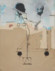 Miguel Condé, - Untitled-, oil on canvas, 1970