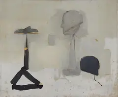 Miguel Condé, - Untitled-, oil on canvas, 1969