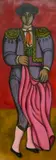 John Ulbricht, - Bullfighter-, oil on canvas