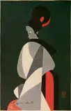 Kiyoshi Saitō, - Woman in Profile-