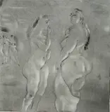 Jules Pascin, - ''Comparaison'' (Hemin 162)-, drypoint and aquatint, 1929