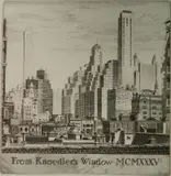 John Taylor Arms, - ''From Knoedler's Window, MCMXXV'' (Fletcher 293 iv/V)-, etching, 1935