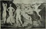 George Biddle, - ''Europa'' (Pennigar 73)-, lithograph, 1926