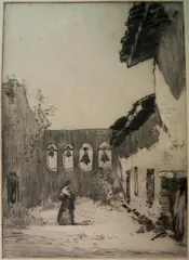 John Wesley Cotton, -, etching and drypoint, 1918