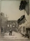 - by John Wesley Cotton, etching and drypoint, 1918, offered Dec 2015