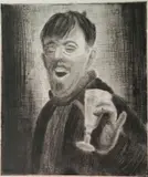 - ''Happy Days'' (Self-Portrait) (Cahill 23)- by George O. Pop Hart, etching and drypoint, 1925, offered Dec 2015