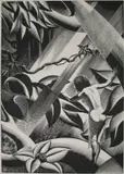 Paul Landacre, - ''Rima''- wood, engraving, 1936, AAG