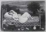 Doris Lee, - ''Afternoon Nap''-