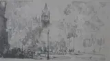 Charles Wheeler Locke, - Central Park-, lithograph
