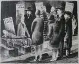 Russell Limbach, - ''Art In Wax''-, lithograph