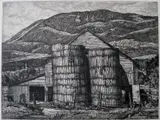 Luigi Lucioni, - ''Shadow and Substance'' (Embury 85)-, etching, 1943