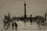 Joseph Pennell, - ''Nelson Monument'' (Wuerth 143)-