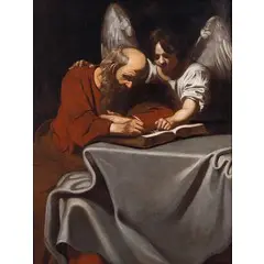 San Matteo e l'angelo by Nicolas Regnier E Aiuti, offered Dec 2013