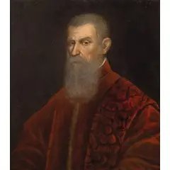 Ritratto di senatore by Domenico Tintoretto, offered Dec 2013