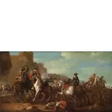 Giuseppe Zais, Scena di battaglia