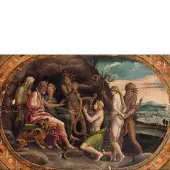 Giulio Romano, Orfeo ed Euridice dinanzi a Plutone e Proserpina