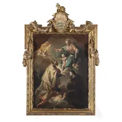 Carlo Carlone, Madonna col Bambino e Santi