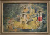 John Sharp, Nantucket, Oil on Masonite