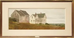 Penobscot Autumn by William Preston, Oil on Artist’s Board, offered Jul 2015