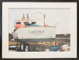 Lanchris, Chatham by John Austin, Tempera on Board, offered Jul 2015