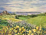 Sybil Goldsmith, View of Polpis Harbor