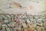 Angel Over Nantucket by John F. Lochtefeld, Pen and Ink, offered Dec 2015