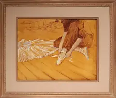James Harrington, Ballerina, Oil on Canvas