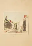 miniature by Scarce Doris and Richard Beer, watercolor titled, offered Aug 2015