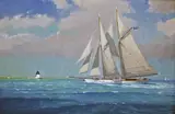 William W. Lowe, Untitled, Oil on Linen