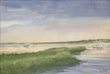 Madaket Sunset by Tom Mielko, Watercolor on Paper, offered Aug 2015