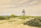 Brant Point by Tom Mielko, Watercolor on Paper, offered Aug 2015