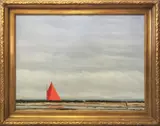 Robert Stark, Coskata Clamming, Oil on Canvas