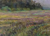 Pat Gardner, The Horse Pasture, Pastel on Board