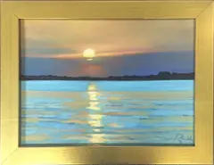 Into the Blue by Deirdre R. Walsh, Oil on Canvas, offered Aug 2015