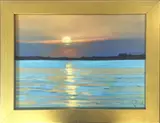 Into the Blue by Deirdre R. Walsh, Oil on Canvas, offered Aug 2015