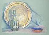 Nantucket Still Life by Scarce Hazel Ives, Pastel on Paper, offered Aug 2015
