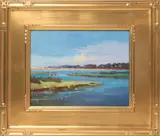 Elle Foley, Hither Creek, Oil on Board