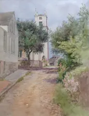 Rare by Jane Brewster Reid, Watercolor on Paper, offered Oct 2014