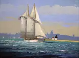 William W. Lowe, Untitled, Oil on Linen
