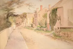 Scarce by Jane Brewster Reid, Watercolor on Paper, offered Dec 2014