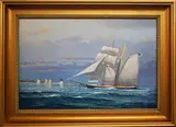 William W. Lowe, Untitled, Oil on Linen