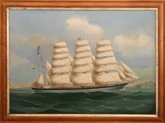 Lai Fong, 19th Century Chinese Export, Oil on Canvas
