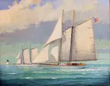 William W. Lowe, Untitled, Oil on Linen