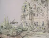Untitled by Warren Krebs, Watercolor on Paper, offered Jul 2013