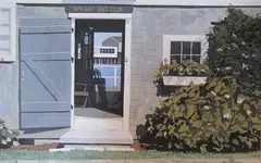 Wharf Rat Club by John Austin, tempera on board, offered Jul 2013