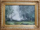 Frederick H. McDuff, Landscape, Oil on Canvas