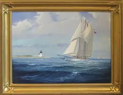 Untitled by William W. Lowe, Oil on Linen, offered Aug 2013