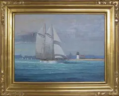 Untitled by William W. Lowe, Oil on Linen, offered Aug 2013